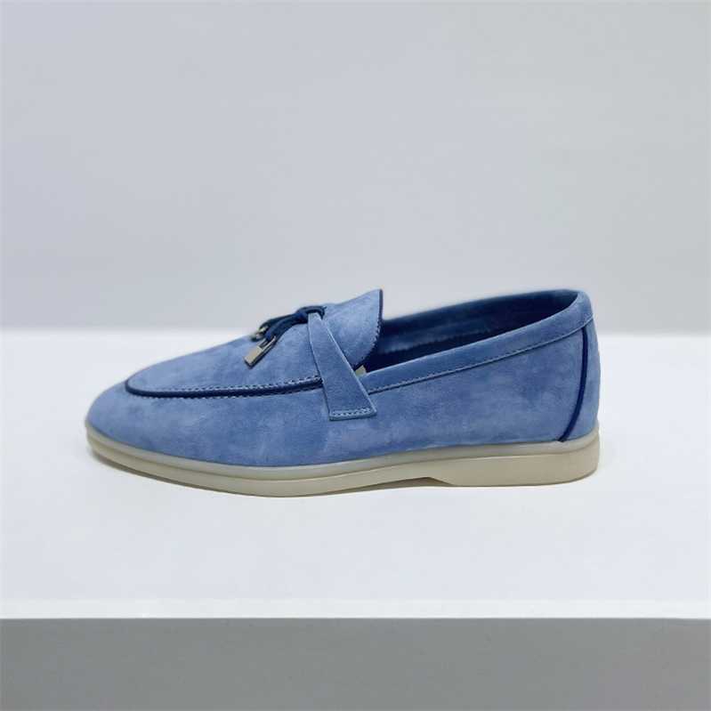 Italy Original Designer Shoes Rolopiana LP Pure Lucky with one foot on the cow suede slip-on couple's shoes Women's single, Khaki
Italy Original Designer Shoes Rolopiana LP Pure Lucky with one foot on the cow suede slip-on couple's shoes Women's single, Khaki