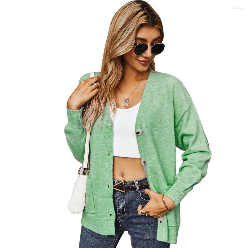 Women' Knits Women' Clothing 2023 Autumn/winter Grey Green Blue Solid Color Knitwear Jacket Woman
Women' Knits Women' Clothing 2023 Autumn/winter Grey Green Blue Solid Color Knitwear Jacket Woman
