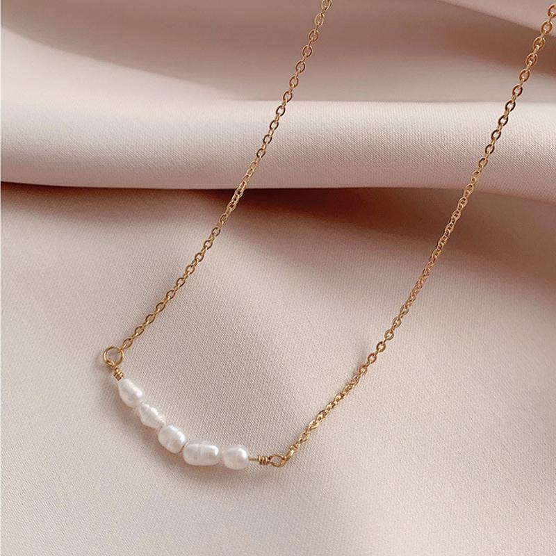Choker Chokers Necklace For Women Girls Stainelss Steel Chain Natural Pearl Jewelry Femme Kpop Collare Gift
Choker Chokers Necklace For Women Girls Stainelss Steel Chain Natural Pearl Jewelry Femme Kpop Collare Gift