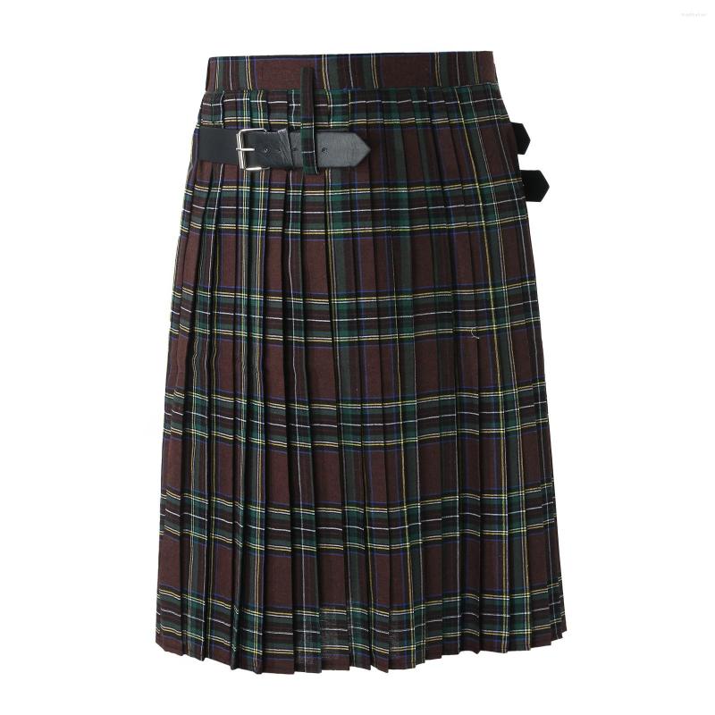 Men' Pants Mens Fashion Casual Retro Scottish Style Plaid Contrast Waistband Pleated Skirt Comfortable Slip, Red
Men' Pants Mens Fashion Casual Retro Scottish Style Plaid Contrast Waistband Pleated Skirt Comfortable Slip, Red