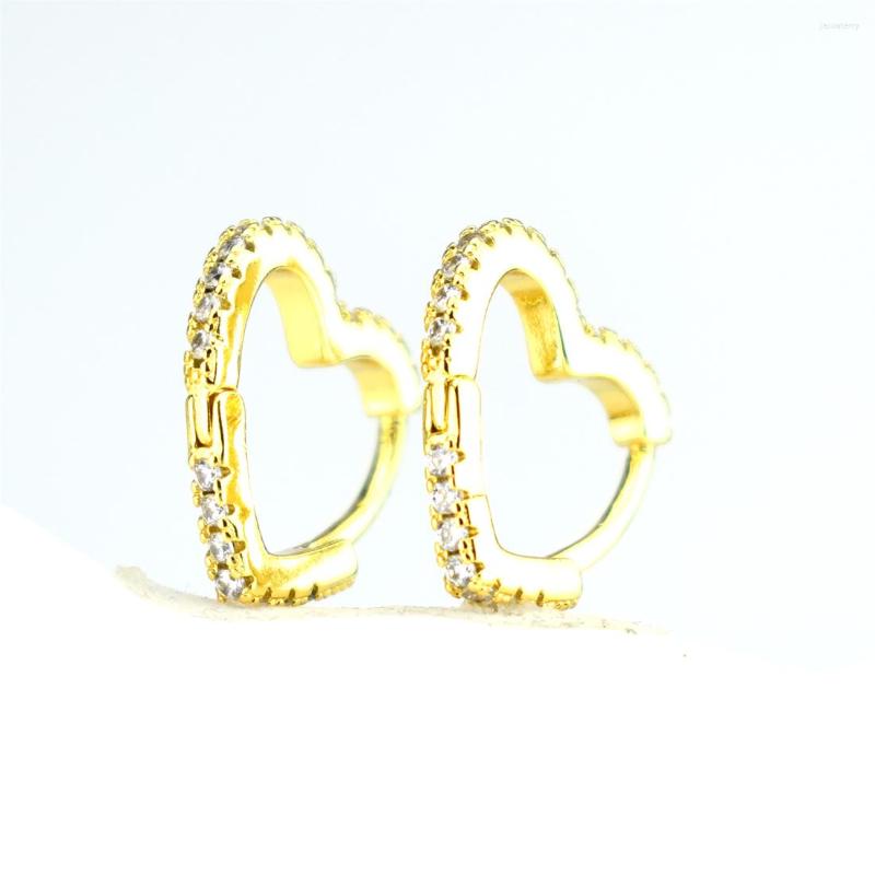 Hoop Earrings Love Zircon Cuff With Cubic Suitable For Women And Girls Heart-shaped Jewelry
Hoop Earrings Love Zircon Cuff With Cubic Suitable For Women And Girls Heart-shaped Jewelry