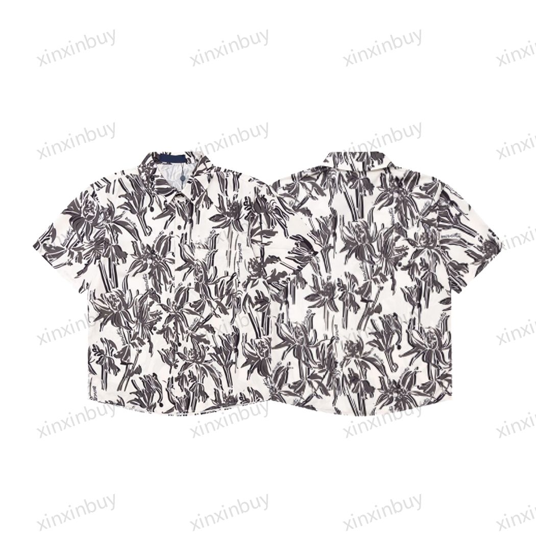 xinxinbuy Men designer Tee t shirt 23ss Paris Flower pattern short sleeve cotton women white black Beige S-XL, 01
xinxinbuy Men designer Tee t shirt 23ss Paris Flower pattern short sleeve cotton women white black Beige S-XL, 01