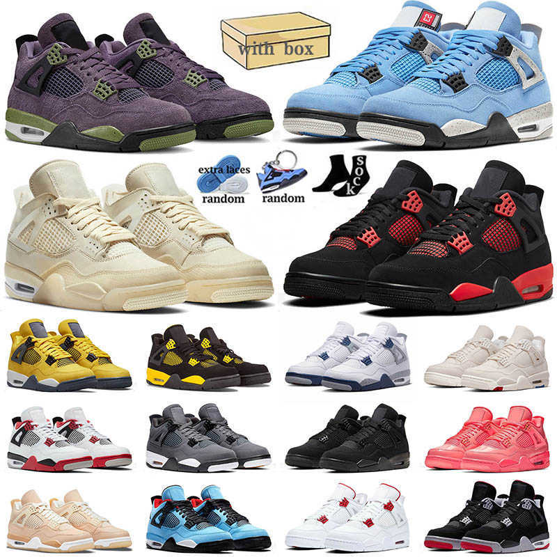 2022 Box With Retro Basketball Shoes 4s IV Jumpman University Blue Red Thunder Offs White Sail Infrared Jorda 4 J4 Men Women Trainers Sports Shoes, D11 green metallic 36-47
2022 Box With Retro Basketball Shoes 4s IV Jumpman University Blue Red Thunder Offs White Sail Infrared Jorda 4 J4 Men Women Trainers Sports Shoes, D11 green metallic 36-47