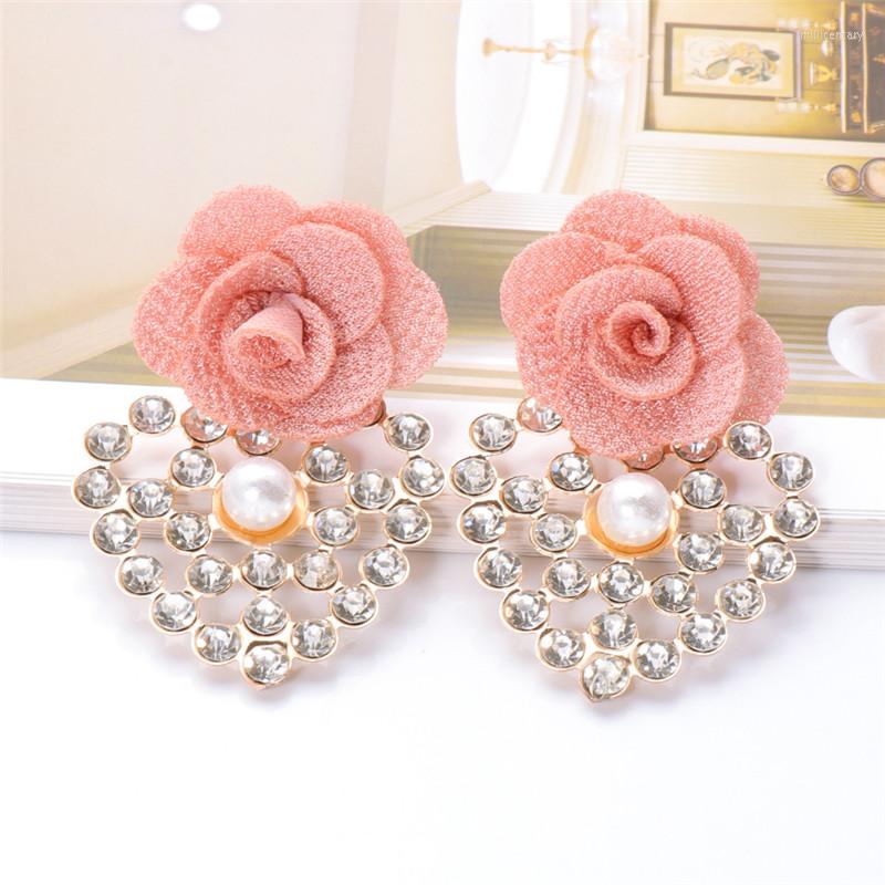 Dangle Earrings Colorful Crystal Flower Drop High-Quality Fashion Rhinestone Pearl Jewelry Accessories For Women Gift 2023
Dangle Earrings Colorful Crystal Flower Drop High-Quality Fashion Rhinestone Pearl Jewelry Accessories For Women Gift 2023