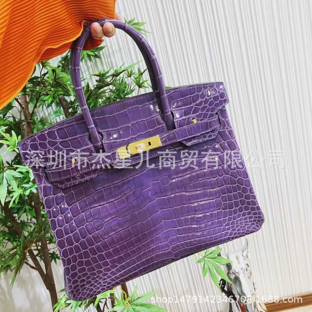 designers handbags herme birkin She used to sew H's portable women's bag BK25BK30 Nile crocodile skin bag with taro purple gold buckle by hand ayw, Violet
designers handbags herme birkin She used to sew H's portable women's bag BK25BK30 Nile crocodile skin bag with taro purple gold buckle by hand ayw, Violet