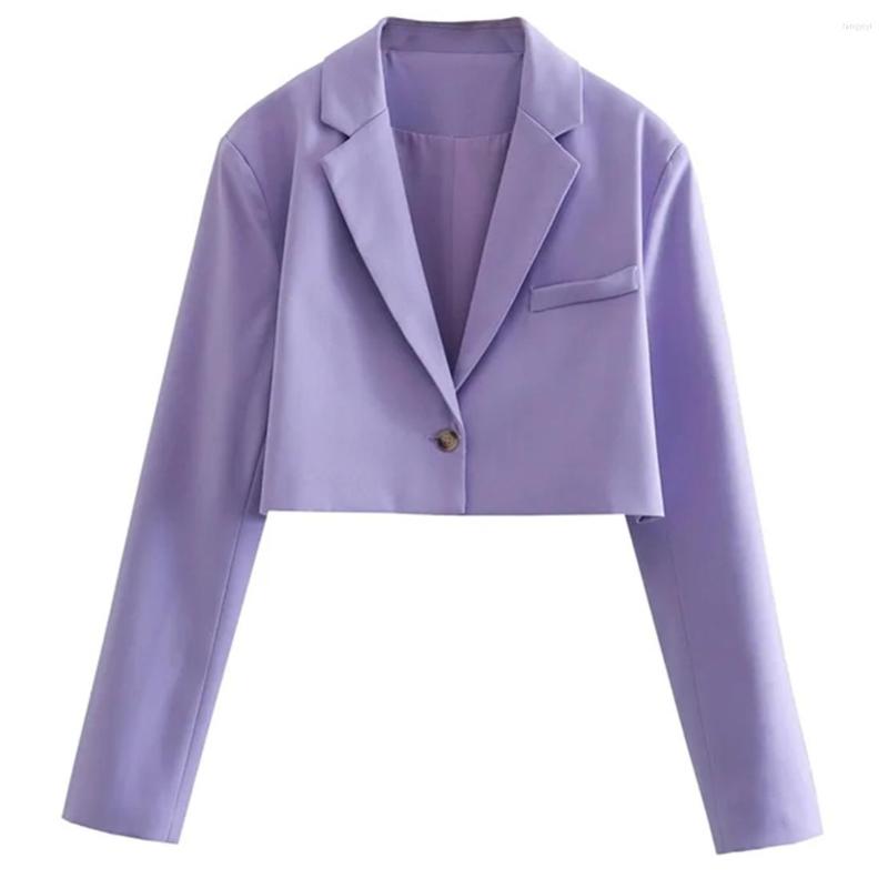 Women' Suits Elmsk2023 Fashion Retro Purple Color High Wasit Short Casual Blazers Women England Style Jacket Tops, Lavender
Women' Suits Elmsk2023 Fashion Retro Purple Color High Wasit Short Casual Blazers Women England Style Jacket Tops, Lavender