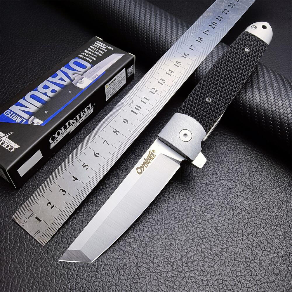 COLD Steel 62T Oyabun Flipper Knife 3.5" S35V Tanto Blade G10 Handles Outdoor Survival hunting Camping Pocket Knives EDC AD20.5 Tools
COLD Steel 62T Oyabun Flipper Knife 3.5" S35V Tanto Blade G10 Handles Outdoor Survival hunting Camping Pocket Knives EDC AD20.5 Tools