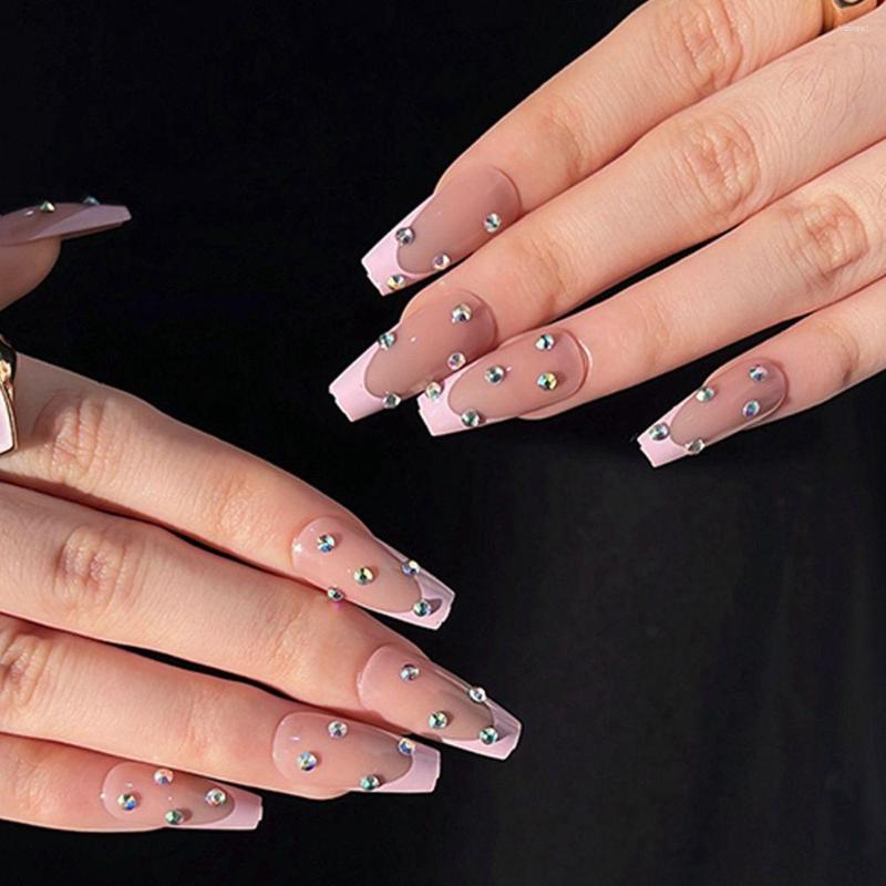 False Nails 24pcs/Box Butterfly Ballerina Artificial Manicure Tool Detachable Nail Tips Coffin Wearable Fake, 04
False Nails 24pcs/Box Butterfly Ballerina Artificial Manicure Tool Detachable Nail Tips Coffin Wearable Fake, 04