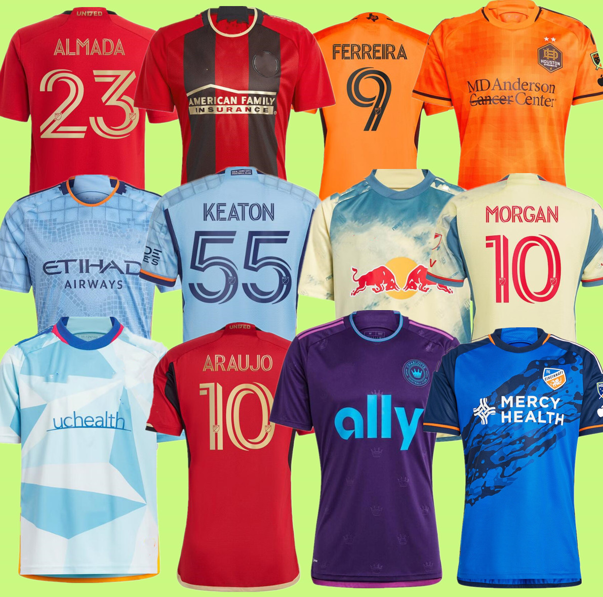 mls 2023 FC Cincinnati Charlotte soccer jerseys 23 24 Hagglund Obinna Vazquez home away Miazga Westwood Copetti Bronico football shirt SIZE S-XXL fans player version, Beige
mls 2023 FC Cincinnati Charlotte soccer jerseys 23 24 Hagglund Obinna Vazquez home away Miazga Westwood Copetti Bronico football shirt SIZE S-XXL fans player version, Beige