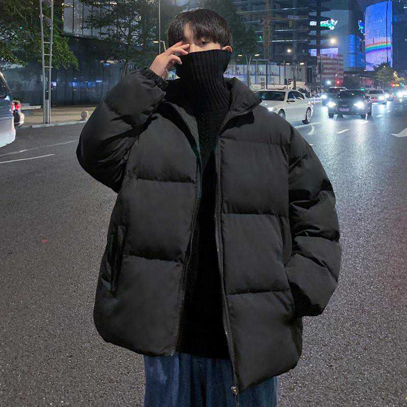 Winter thickened coat cotton-padded jacket Men's fashion couple's suit Bread suit Loose stand-up collar cotton-padded jacket, Light sky blue
Winter thickened coat cotton-padded jacket Men's fashion couple's suit Bread suit Loose stand-up collar cotton-padded jacket, Light sky blue