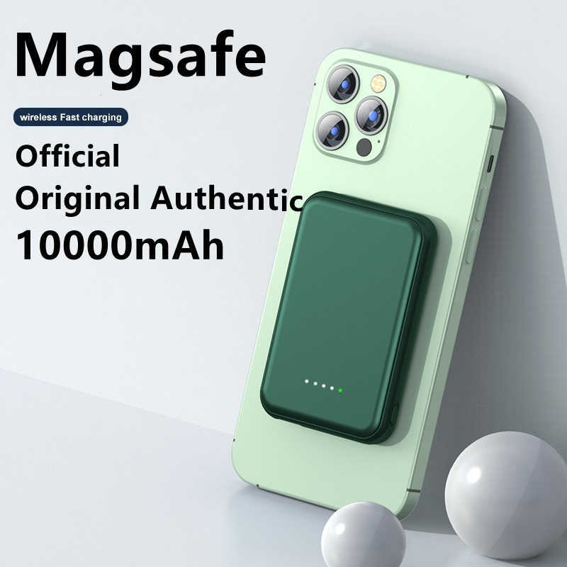 Cell Phone Power Banks Magnetic Wireless Charging For Iphone 13 12 Mini 13Pro 12Pro Max 10000mAh Macsafe Fast Charges Power Bank Mobile Phone External J230217
Cell Phone Power Banks Magnetic Wireless Charging For Iphone 13 12 Mini 13Pro 12Pro Max 10000mAh Macsafe Fast Charges Power Bank Mobile Phone External J230217