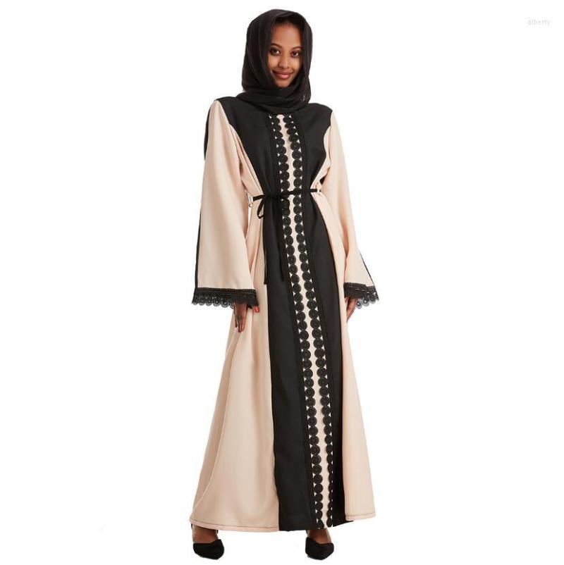 

Ethnic Clothing Latest Saudi Arabian Muslimische Kleider Satin Abaya Women Muslim Islamic Mariage Kaftan Robe Marocaine Dubai Turkey