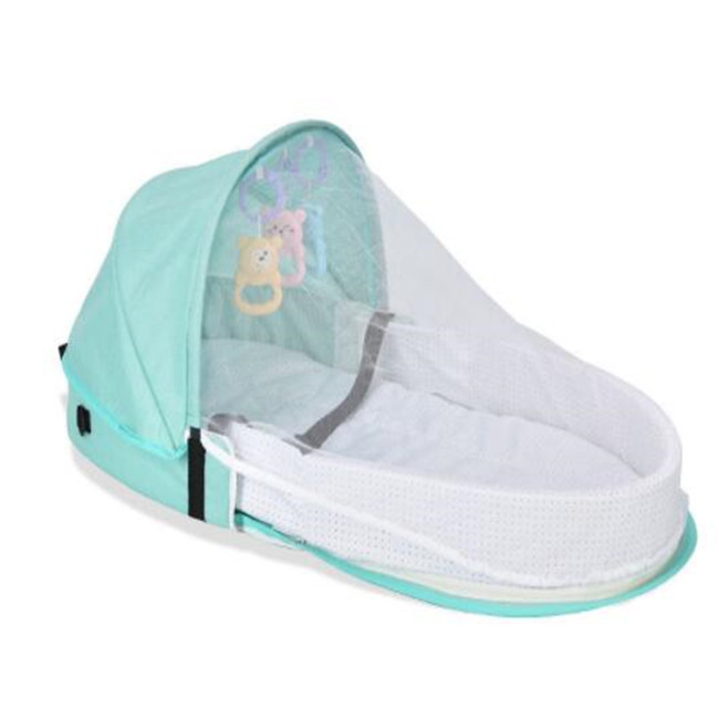 Portable Sleeping Baby Bed Cribs Newborns Nest Travel Beds Foldable Baby Nest Mosquito Net Bassinet Infant Sleeping Basket