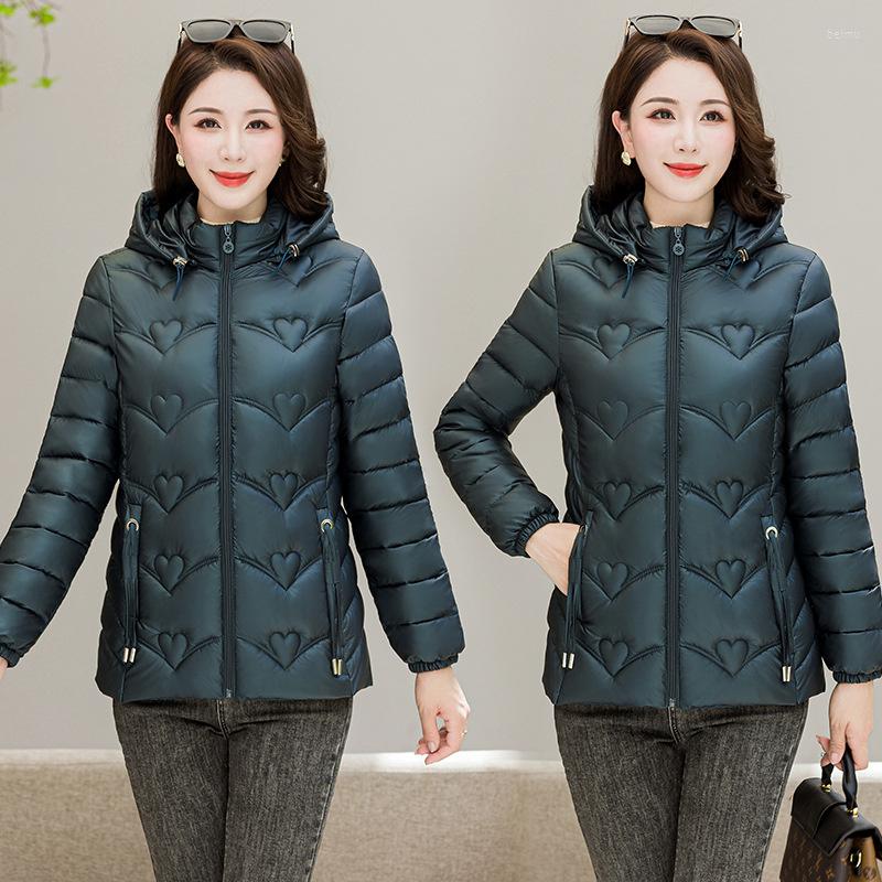Women's Trench Coats Autumn 2023 Winter Down Cotton Padded Coat Women's Hooded Stand Collar Thick Parkas Female Short, Black
Women's Trench Coats Autumn 2023 Winter Down Cotton Padded Coat Women's Hooded Stand Collar Thick Parkas Female Short, Black