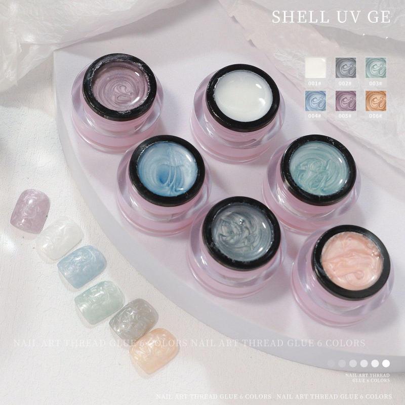 Nail Gel Color Soak Off UV Varnish Aurora Polish Shell Thread Autumn Winter Art Pearl, 05
Nail Gel Color Soak Off UV Varnish Aurora Polish Shell Thread Autumn Winter Art Pearl, 05