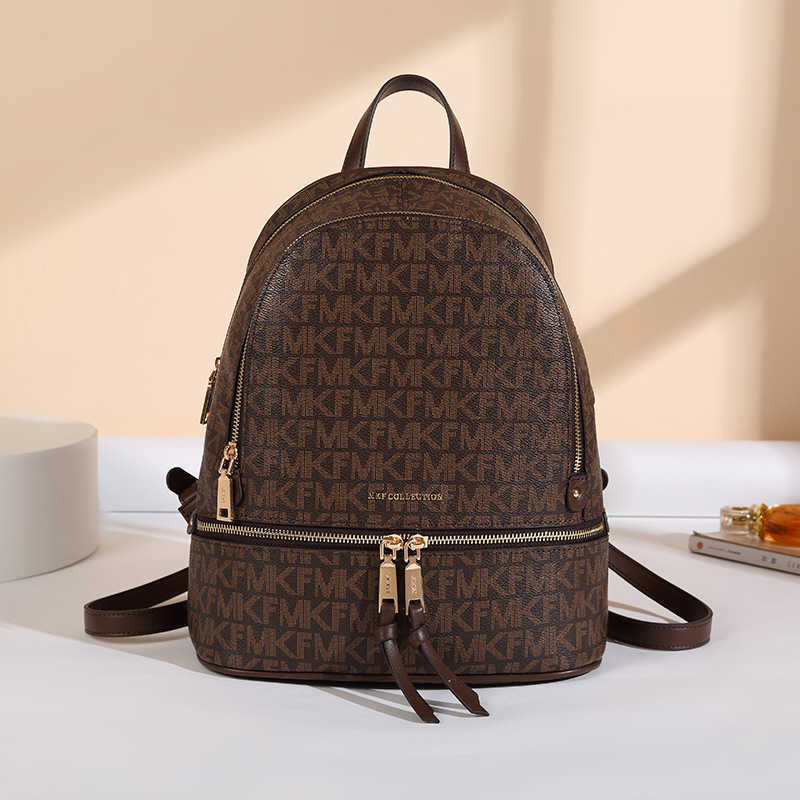 Print Backpack Women's Version New Large Capacity Anti-theft Backpack Mommy Travel Bag, Mkf brown / brown
Print Backpack Women's Version New Large Capacity Anti-theft Backpack Mommy Travel Bag, Mkf brown / brown