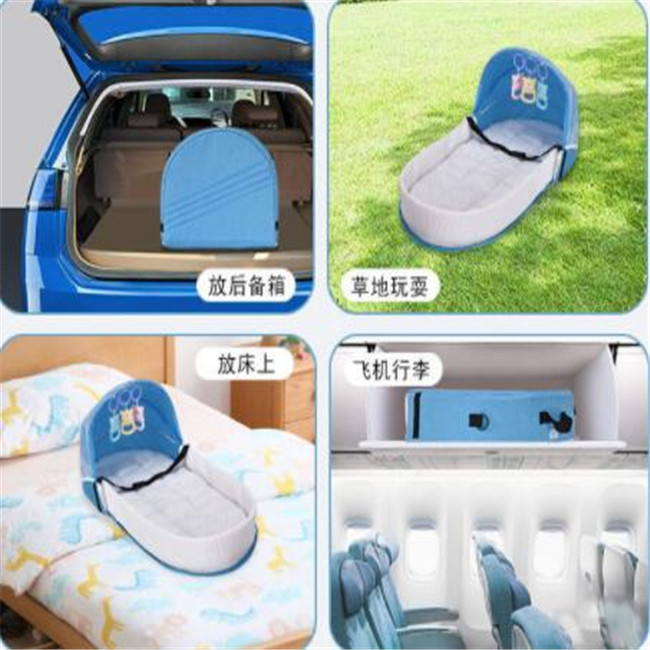 Portable Sleeping Baby Bed Cribs Newborns Nest Travel Beds Foldable Baby Nest Mosquito Net Bassinet Infant Sleeping Basket