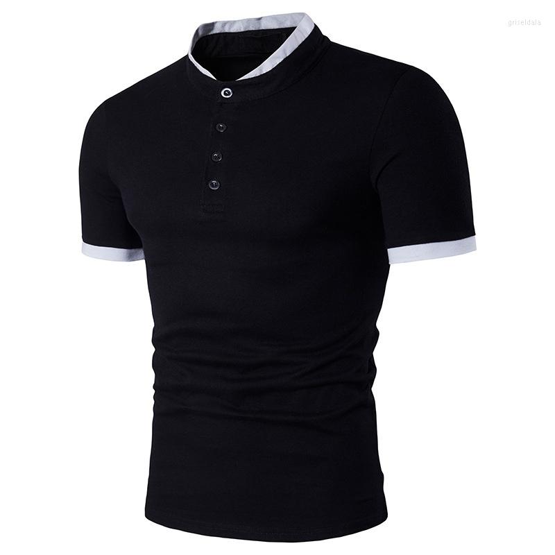 Men' Polos ZOGAA Brand 2023 Men Shirt Short Sleeve Bussiness Casual Slim Fit Tops Breathable Cotton Shirts Man Clothes, Black
Men' Polos ZOGAA Brand 2023 Men Shirt Short Sleeve Bussiness Casual Slim Fit Tops Breathable Cotton Shirts Man Clothes, Black