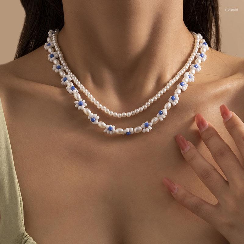 Choker Vintage Rural Style Seed Beads Daisy Flower Pearls Necklace For Women Summer Beach Beaded Necklaces Collar Jewelry Gift
Choker Vintage Rural Style Seed Beads Daisy Flower Pearls Necklace For Women Summer Beach Beaded Necklaces Collar Jewelry Gift