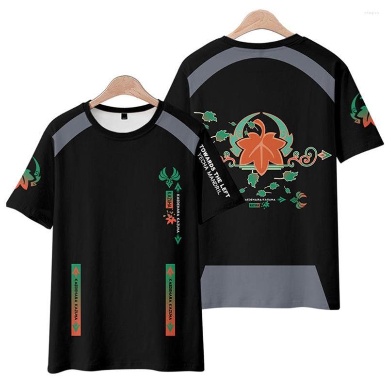 Men's T Shirts 2023 Arrival Genshin Impact Kaedehara Kazuha T-Shirt Harajuku Casual Short Sleeve Tee Men Top
Men's T Shirts 2023 Arrival Genshin Impact Kaedehara Kazuha T-Shirt Harajuku Casual Short Sleeve Tee Men Top