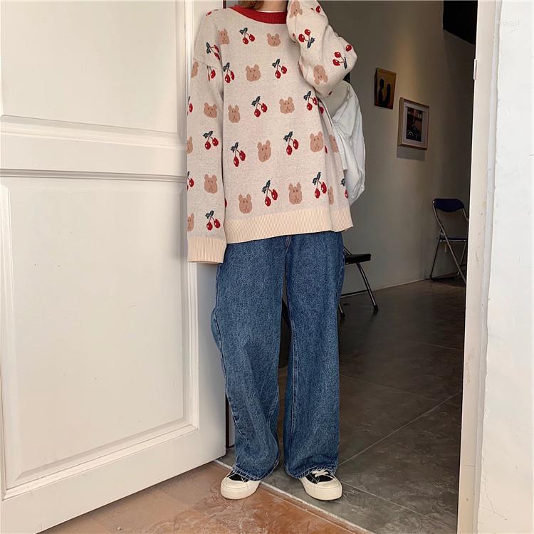 Women's Sweaters 2023 Autumn Winter Women's Vintage Loose Kawaii Pullovers Japanese Knit Jumpers Girl Casual Female O-neck Pullover Cute, Sweater white
Women's Sweaters 2023 Autumn Winter Women's Vintage Loose Kawaii Pullovers Japanese Knit Jumpers Girl Casual Female O-neck Pullover Cute, Sweater white