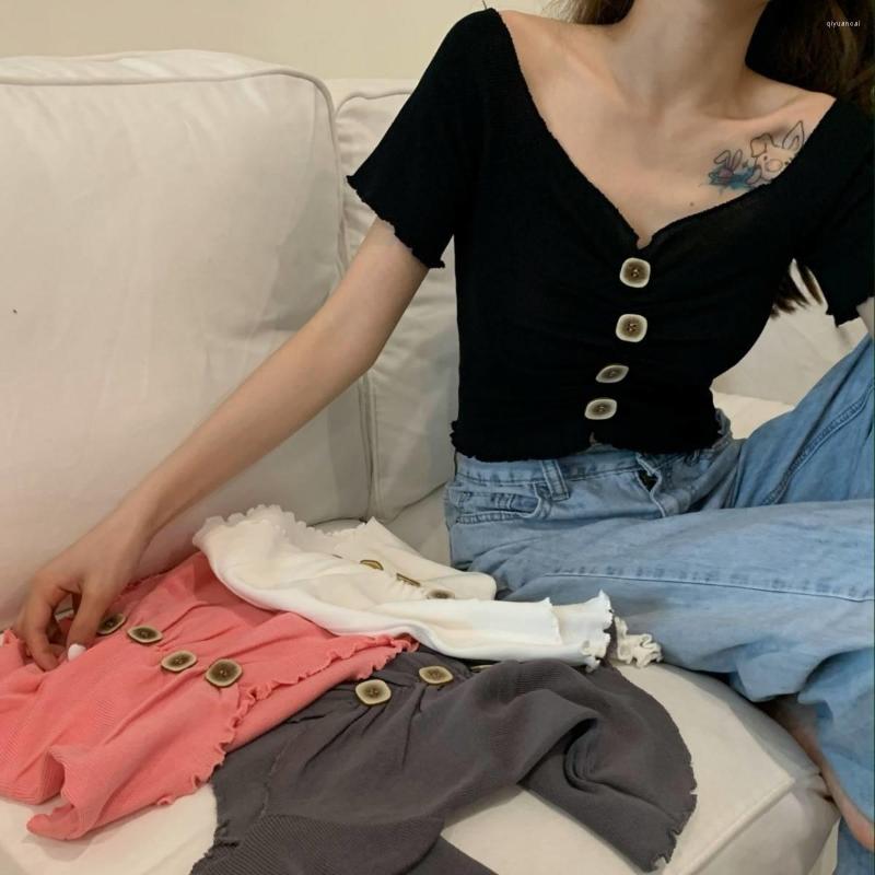 Women' Blouses 2023 Summer Deep V-neck Top Short Sleeve Blusas Clothes For Women Tops Shirts, Gray
Women' Blouses 2023 Summer Deep V-neck Top Short Sleeve Blusas Clothes For Women Tops Shirts, Gray