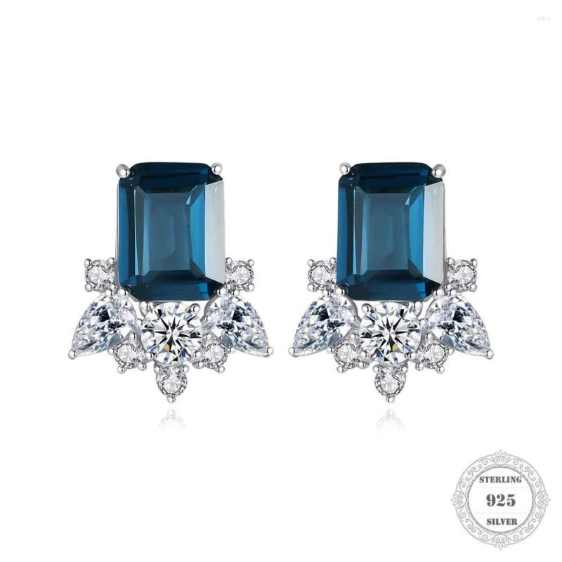 Stud Earrings Blue Gem White Zircon Style Fashion Good Jewerly For Women 2023 Gift In 925 Sterling Silver Super Deals
Stud Earrings Blue Gem White Zircon Style Fashion Good Jewerly For Women 2023 Gift In 925 Sterling Silver Super Deals