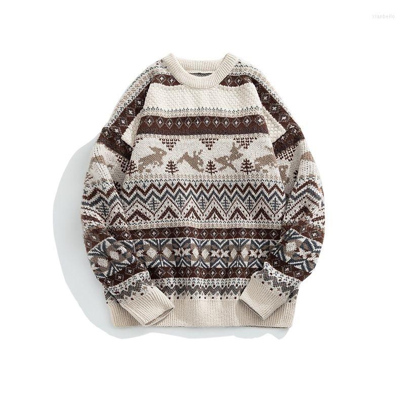 Men's Sweaters Stylish Striped Color Stand Collar Loose Korean Knitted Sweater Men Clothing 2023 Autumn Casual Pullovers All-match Warm Top, Brown
Men's Sweaters Stylish Striped Color Stand Collar Loose Korean Knitted Sweater Men Clothing 2023 Autumn Casual Pullovers All-match Warm Top, Brown