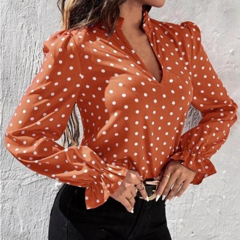 Women's Blouses Ladies Shirt Slim Fit Super Soft Dressing Ruffles Cuff Commuter Female Blouse For Work, Green
Women's Blouses Ladies Shirt Slim Fit Super Soft Dressing Ruffles Cuff Commuter Female Blouse For Work, Green