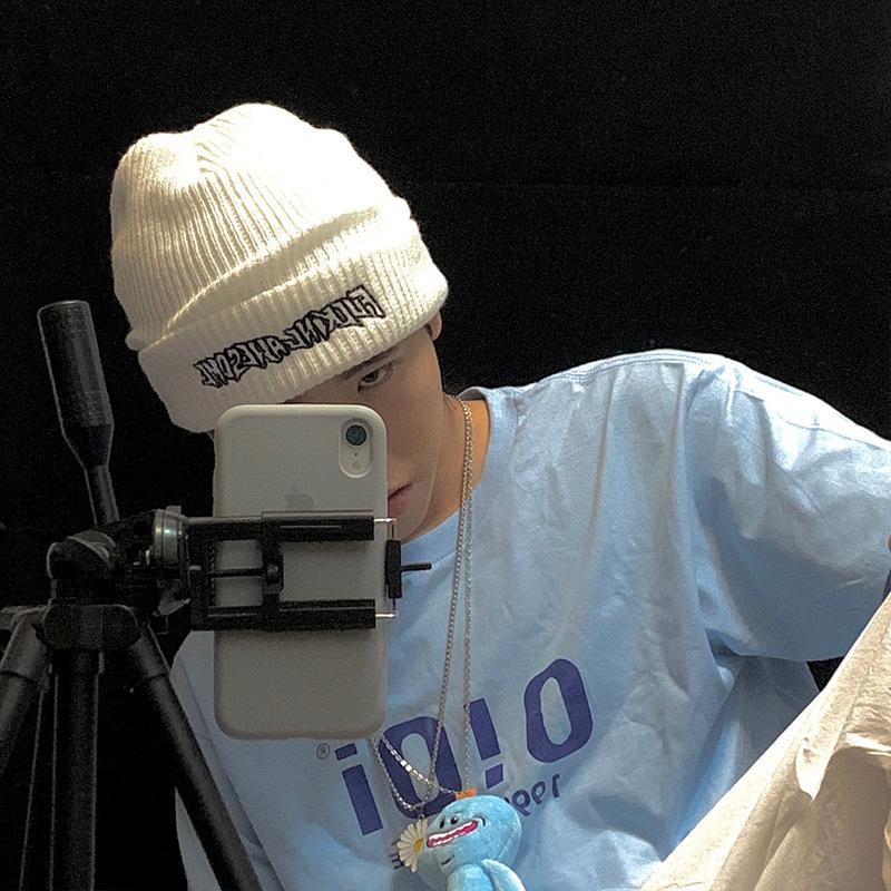 Berets 2023 Fashion Korea Autumn Winter Men's Hat Ins Vintage Balaclava Beanie Letter Knitted Embroidery Hip Cap Male 109, White
Berets 2023 Fashion Korea Autumn Winter Men's Hat Ins Vintage Balaclava Beanie Letter Knitted Embroidery Hip Cap Male 109, White