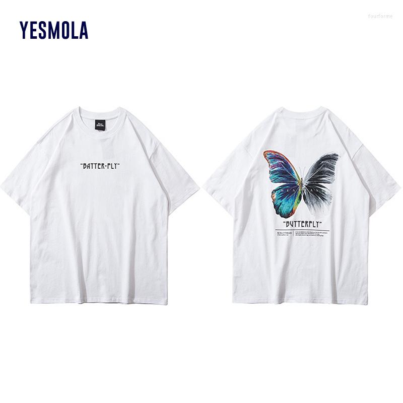 Men's T Shirts YESMOLA Butterfly Print Short Sleeve Casual Tshirts Streetwear Tees Hip Hop Harajuku Loose T-Shirts Tops, White
Men's T Shirts YESMOLA Butterfly Print Short Sleeve Casual Tshirts Streetwear Tees Hip Hop Harajuku Loose T-Shirts Tops, White