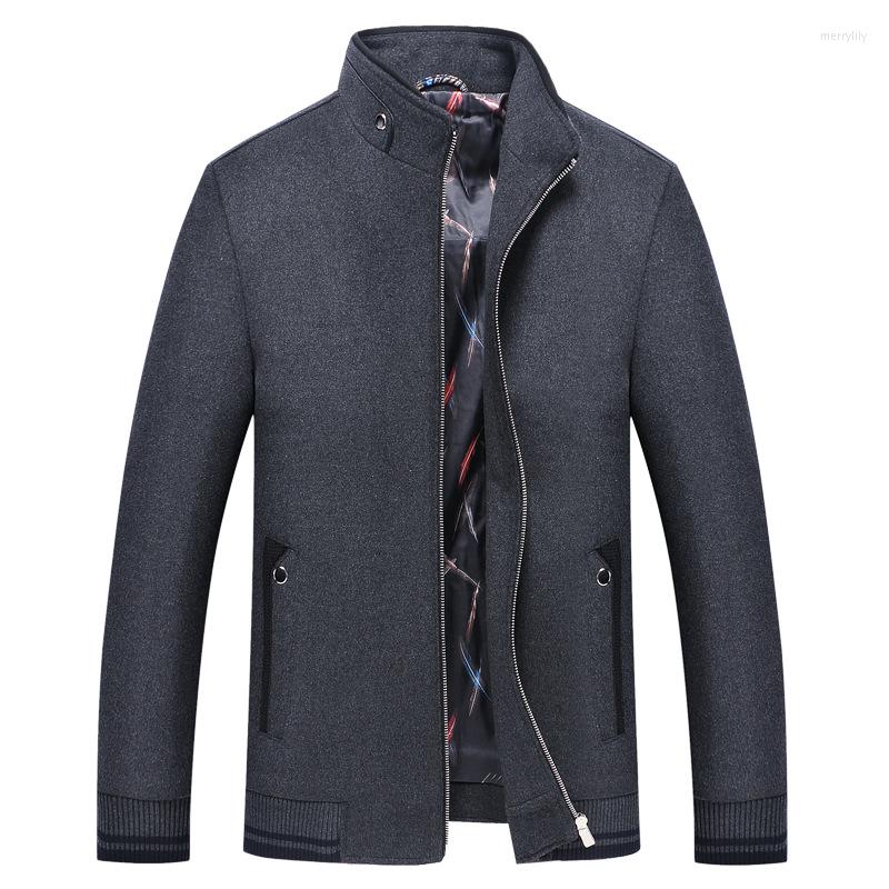 Men's Jackets Autumn Winter Men's Fashion High Quality Woolen Jacket Casual Stand Business Man Coat Plus Size Male Outwear 5XL 6XL, Gray
Men's Jackets Autumn Winter Men's Fashion High Quality Woolen Jacket Casual Stand Business Man Coat Plus Size Male Outwear 5XL 6XL, Gray