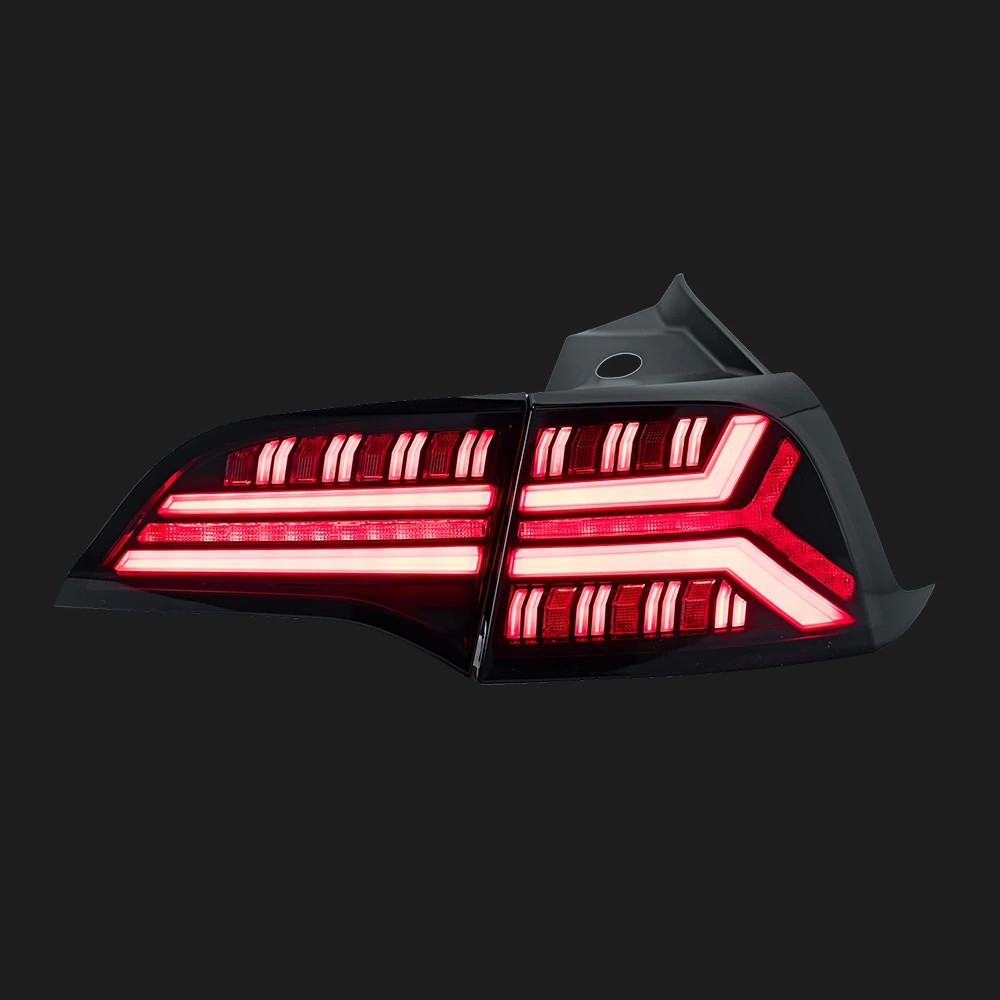 Taillight For Tesla Model Y Model3 Model 3 Tail Lights With Sequential Turn Signal Animation Brake Parking Lights
