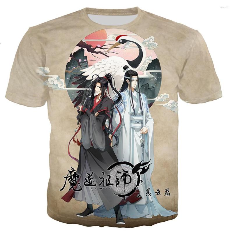 Men' T Shirts MO DAO ZU SHI Shirt Men/women Anime 3D Printed T-shirts Fashion Casual Harajuku Style Tshirt Streetwear Oversized Tee Tops, 02
Men' T Shirts MO DAO ZU SHI Shirt Men/women Anime 3D Printed T-shirts Fashion Casual Harajuku Style Tshirt Streetwear Oversized Tee Tops, 02