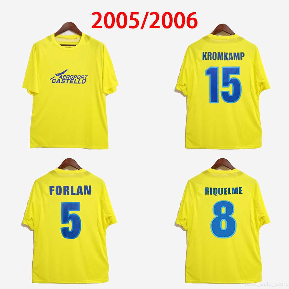 2005 2006 Villarreal retro soccer jerseys home yellow 05 06 Classic Vintage Football Shirt thai quality Camisa de futebol #8 RIQUELME #5
2005 2006 Villarreal retro soccer jerseys home yellow 05 06 Classic Vintage Football Shirt thai quality Camisa de futebol #8 RIQUELME #5