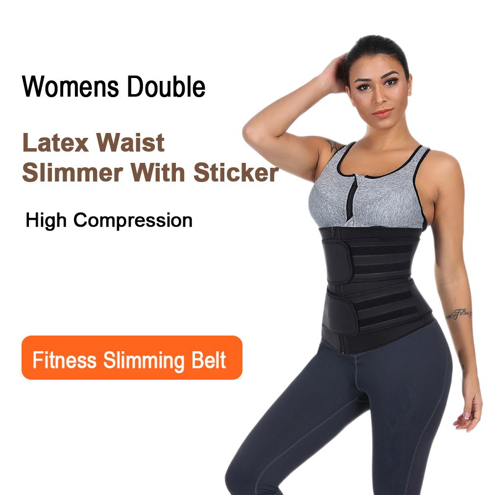 Men Women Shapers Waist Trainer Belt Corset Belly Slimming Shapewear Adjustable Waist Support Body Shapers DHL New FY8084 0217