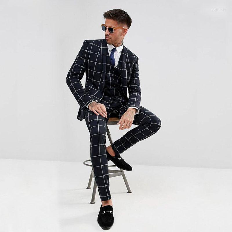 Men's Suits Black Checked Men's Suit Notched Lapel Blazers Slim Fit Male Tuxedos Wedding Groom Wear 3 Pieces Set Prom Jacket Vest And, Khaki
Men's Suits Black Checked Men's Suit Notched Lapel Blazers Slim Fit Male Tuxedos Wedding Groom Wear 3 Pieces Set Prom Jacket Vest And, Khaki