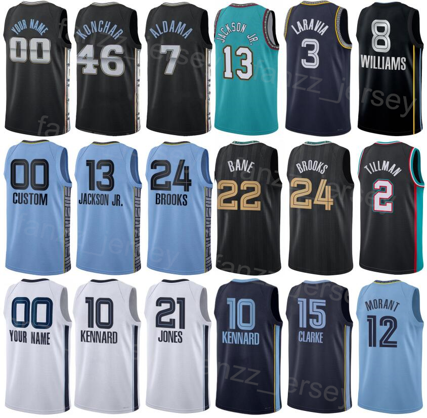 Print Association Basketball Classic Brandon Clarke Jerseys 15 Tyus Jones 21 Ziaire Williams 8 Xavier Tillman 2 Jake LaRavia 3 David Roddy 27 Santi Aldama 7 Man Woman, White
Print Association Basketball Classic Brandon Clarke Jerseys 15 Tyus Jones 21 Ziaire Williams 8 Xavier Tillman 2 Jake LaRavia 3 David Roddy 27 Santi Aldama 7 Man Woman, White