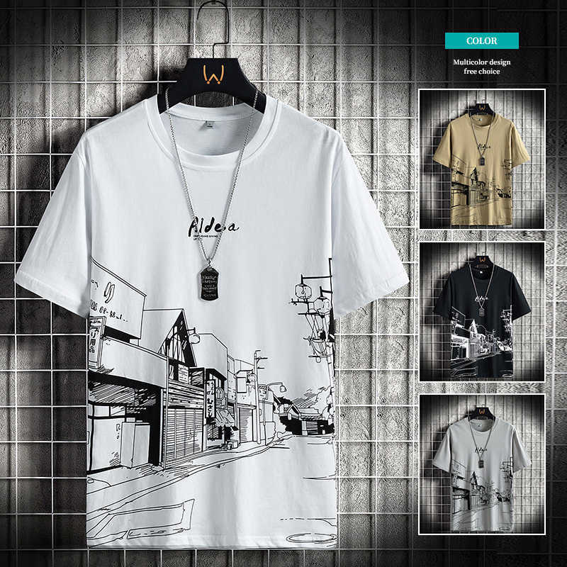 Men' T-Shirts 2023 Summer Men T Shirts Cotton Graphic Tees Short Sleeve Shirt Fashion Harajuku Style Men Top Tshirt Breathable Casual Clothing L230217, Nzr851 white
Men' T-Shirts 2023 Summer Men T Shirts Cotton Graphic Tees Short Sleeve Shirt Fashion Harajuku Style Men Top Tshirt Breathable Casual Clothing L230217, Nzr851 white
