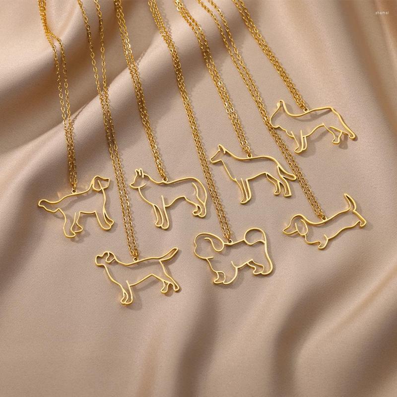 Choker Hollow Pet Dog Pendant Necklace For Women Gold Plated Stainless Steel Puppy Necklaces 2023 Trend Couple Jewelry Christmas Gifts
Choker Hollow Pet Dog Pendant Necklace For Women Gold Plated Stainless Steel Puppy Necklaces 2023 Trend Couple Jewelry Christmas Gifts