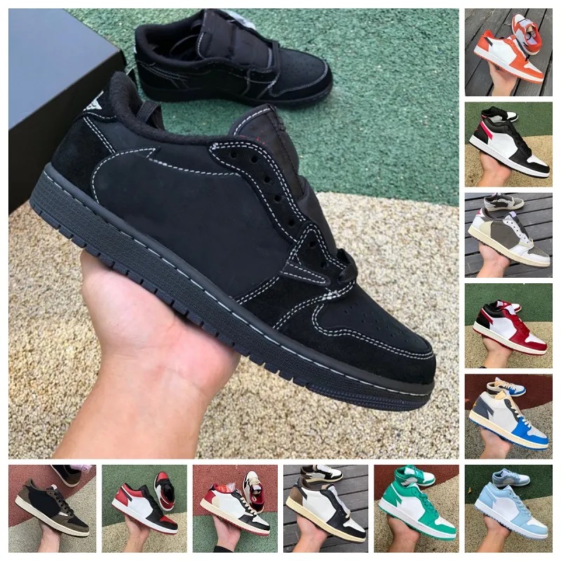 1 Low OG travis scotts Basketball Shoes Men Women 1s Black Phantom Dark Reverse Mocha Olive Concord Shadow Bred Toe Wolf Grey Mens Trainers Sports Sneakers
1 Low OG travis scotts Basketball Shoes Men Women 1s Black Phantom Dark Reverse Mocha Olive Concord Shadow Bred Toe Wolf Grey Mens Trainers Sports Sneakers