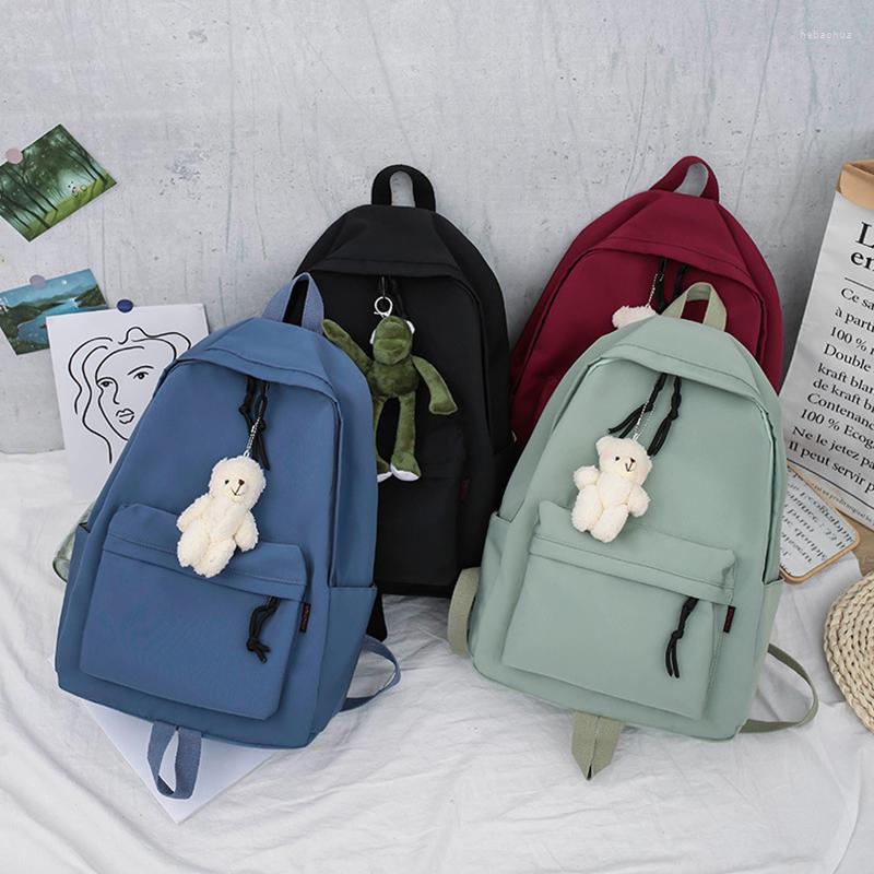 Backpack Fashion Travel School Solid Color Canvas Backpacks For Teenage Girl Casual Bag Women's Schoolbags Rucksack Bags, S-red
Backpack Fashion Travel School Solid Color Canvas Backpacks For Teenage Girl Casual Bag Women's Schoolbags Rucksack Bags, S-red