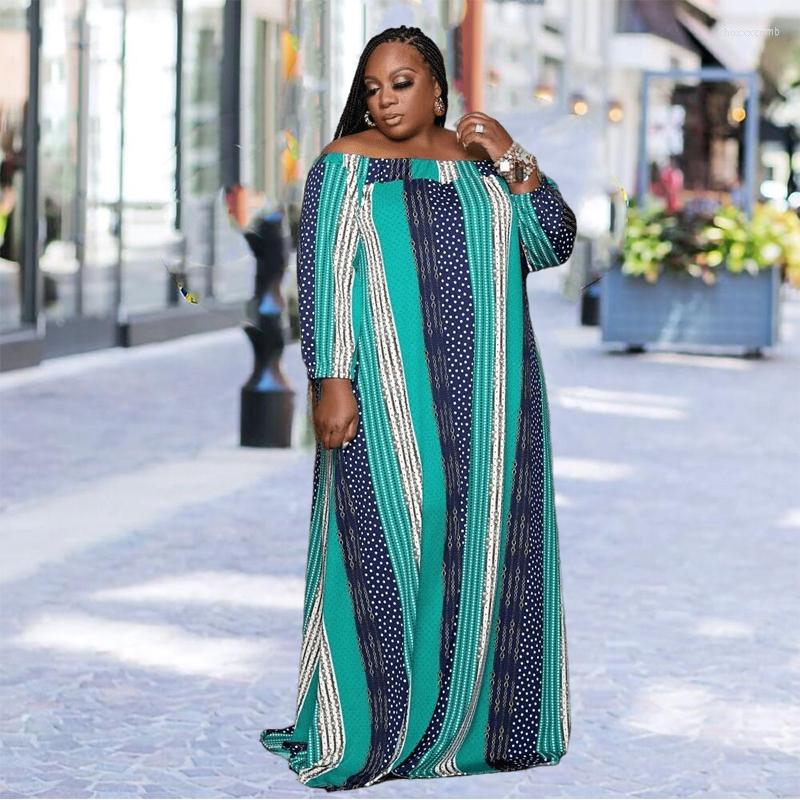 Plus Size Dresses Ladies Slash Neck Long Sleeve Maxi Dress Backless Sexy Off Shoulder Elegant Wholesale Drop, Blue
Plus Size Dresses Ladies Slash Neck Long Sleeve Maxi Dress Backless Sexy Off Shoulder Elegant Wholesale Drop, Blue