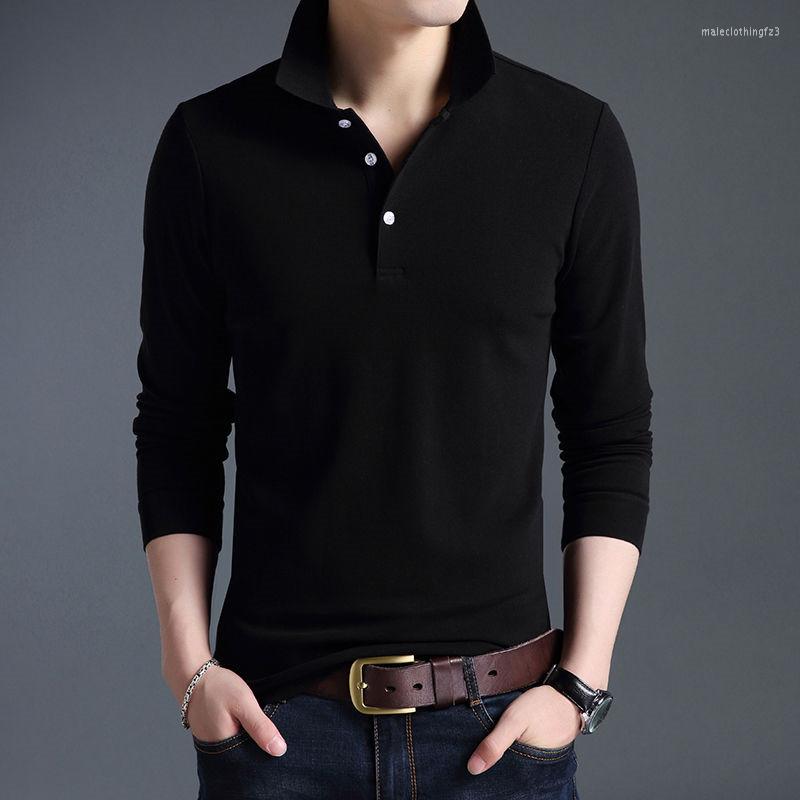 Men's Polos Long-sleeved Polo Shirt Fashion Spring And Autumn Cotton T-shirt Lapel Pure Color Plus Size -3XL 4XL, Black
Men's Polos Long-sleeved Polo Shirt Fashion Spring And Autumn Cotton T-shirt Lapel Pure Color Plus Size -3XL 4XL, Black