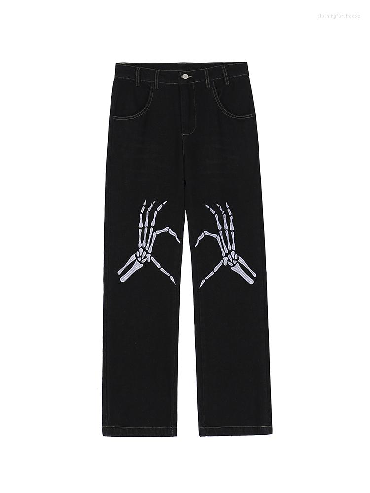 Men' Jeans Black Men Women Print Denim Trousers Hip Hop Ins Vintage Wide Leg Pants Oversized Mens Streetwear
Men' Jeans Black Men Women Print Denim Trousers Hip Hop Ins Vintage Wide Leg Pants Oversized Mens Streetwear