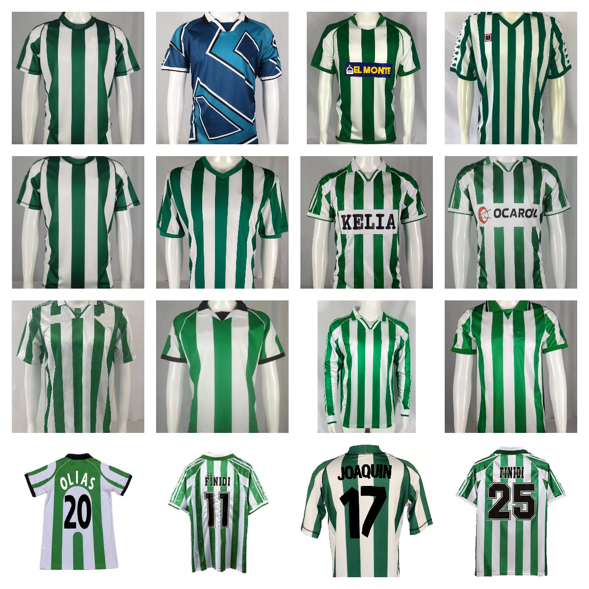 REAL BETIS Retro soccer Jerseys 1976 77 81 94 95 96 97 98 2001 02 03 04 ALFONSO JARNI DENILSON vintage football shirt FINIDI JOAQUIN JARNI RIOS FERNANDO classic uniform, Adult 14
REAL BETIS Retro soccer Jerseys 1976 77 81 94 95 96 97 98 2001 02 03 04 ALFONSO JARNI DENILSON vintage football shirt FINIDI JOAQUIN JARNI RIOS FERNANDO classic uniform, Adult 14