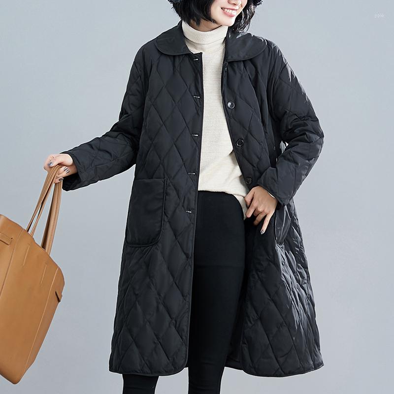 Women's Trench Coats Winter Womens Fashion Cotton-Padded Jackets Vintage Single Breasted Loose Parkas Thick Warm Windproof Long Lapel, Black
Women's Trench Coats Winter Womens Fashion Cotton-Padded Jackets Vintage Single Breasted Loose Parkas Thick Warm Windproof Long Lapel, Black