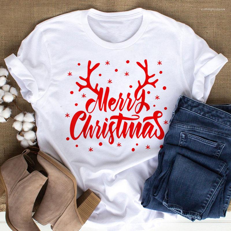 Women' T Shirts Women Short Women' Fashion Tops Merry Christmas Antlers Casual O-Neck White T-shirts Girls, Djj-chunse
Women' T Shirts Women Short Women' Fashion Tops Merry Christmas Antlers Casual O-Neck White T-shirts Girls, Djj-chunse