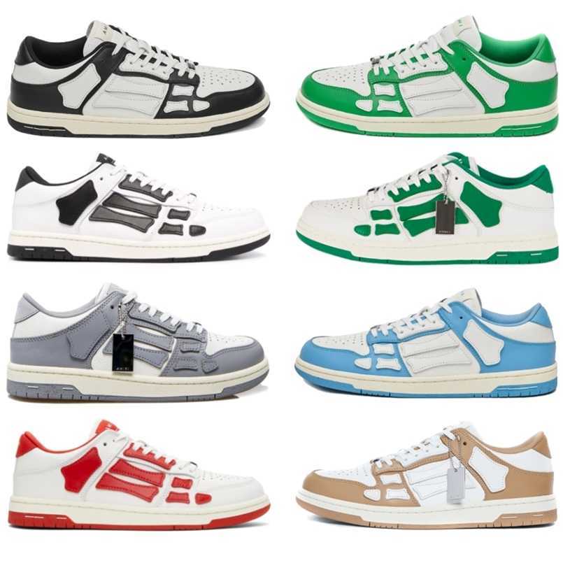 Brand Skel Top Low Man Sneakers Women Casual Shoes White Black Green Blue Red Size 36-45XDU7