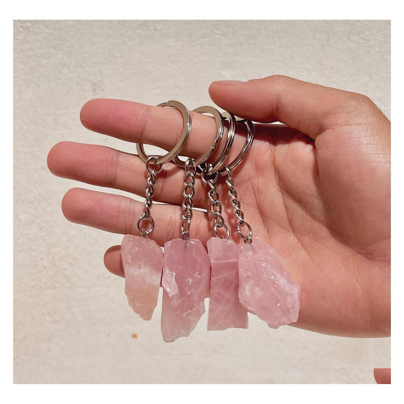 Key Rings Natural Ore Chain Ring Gem Quartz Citrine Amethyst Irregar Stone Keyring Keychian Diy Jewelry Making Accessorie Drop Delive Dhmbk
Key Rings Natural Ore Chain Ring Gem Quartz Citrine Amethyst Irregar Stone Keyring Keychian Diy Jewelry Making Accessorie Drop Delive Dhmbk